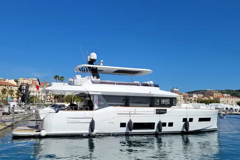 New yacht in Cannes