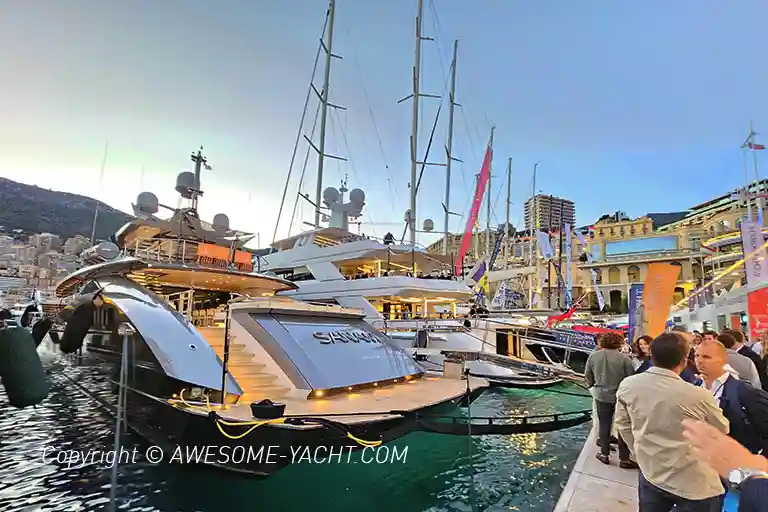 Monaco yacht show