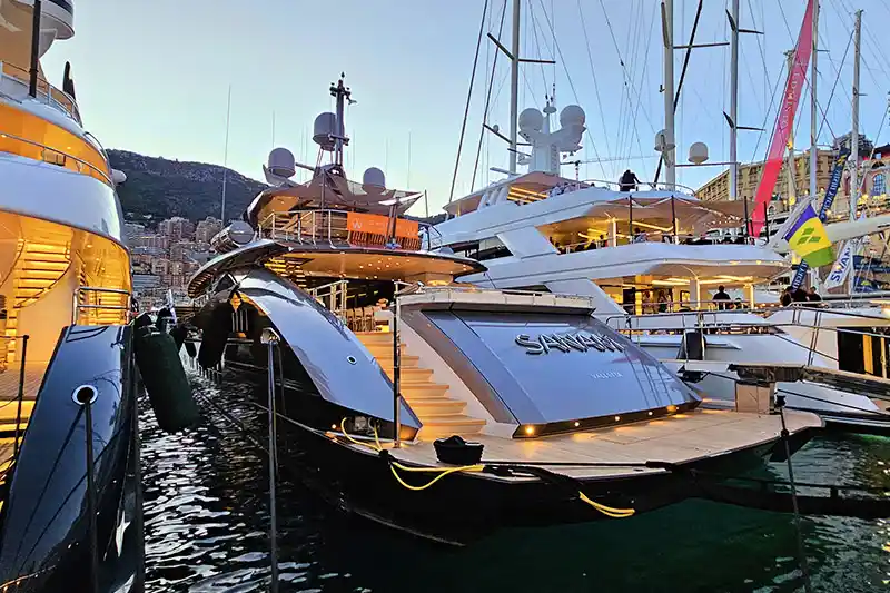 The Monaco Yacht Show is Europe’s largest superyacht show. The Monaco Yacht Show is Europe's largest superyacht show.